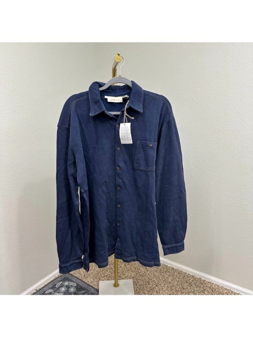 Territory Ahead 100% Cotton Long Sleeve Button Up Shirt Mens Size Large Tall NEW